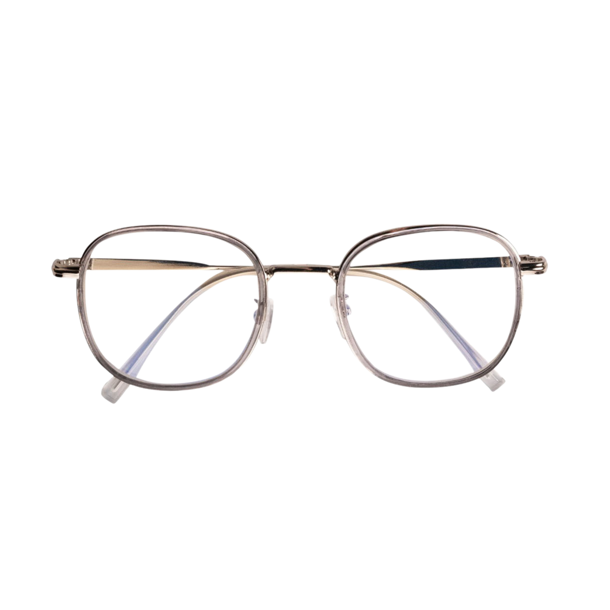 Mavi Ekran Koruma Gözlüğü – Metal Frame Silver Grey