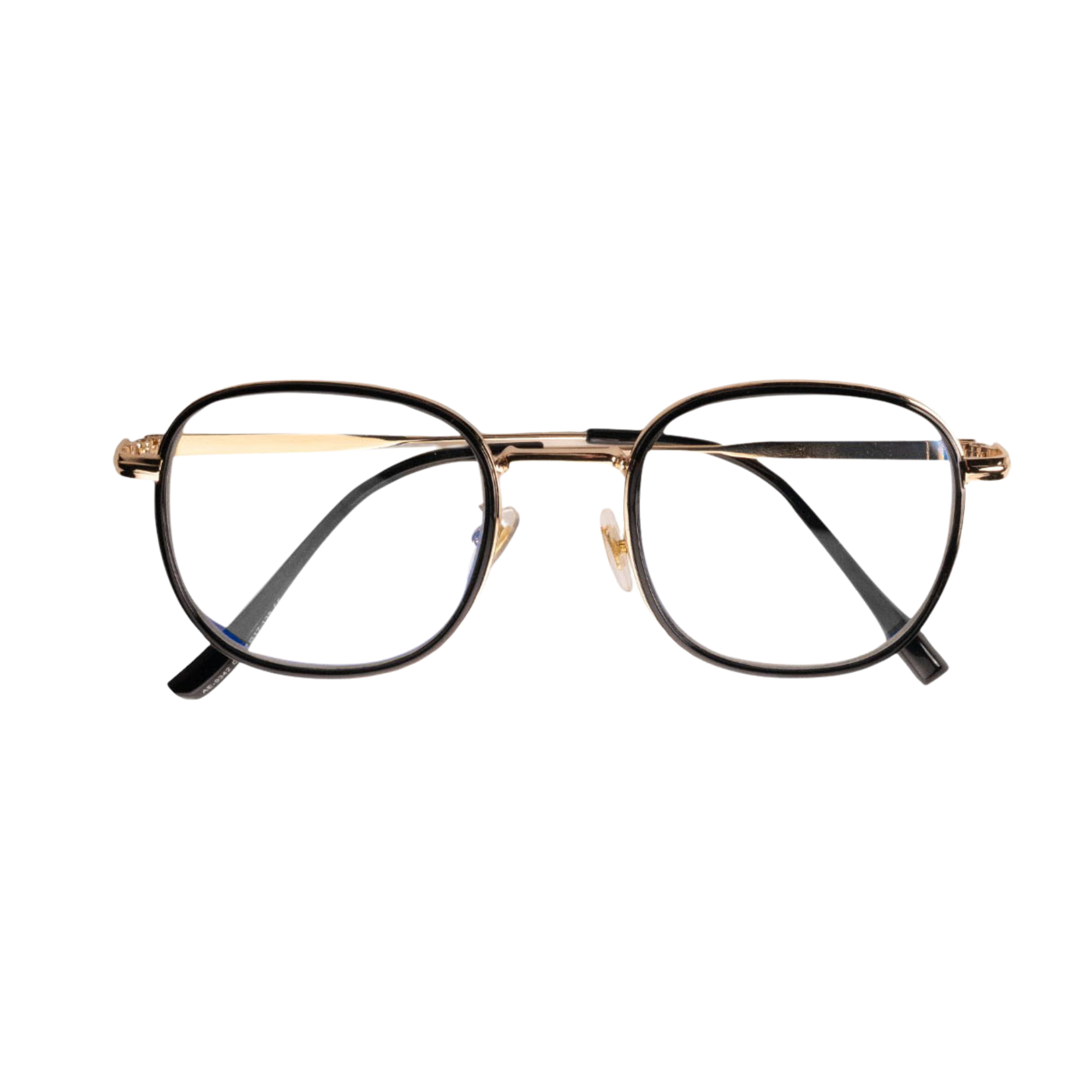 Mavi Ekran Koruma Gözlüğü – Metal Frame Gold Black