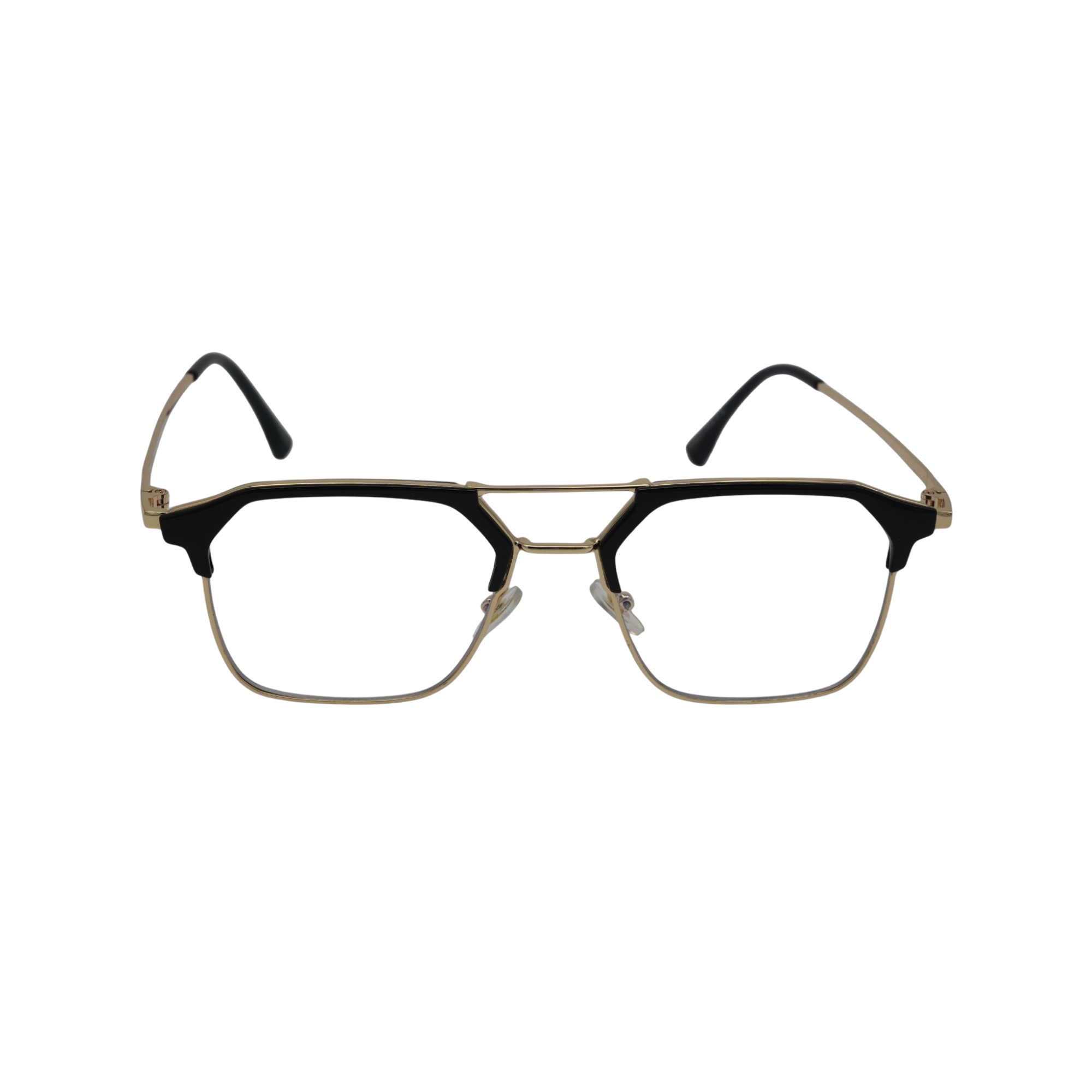 Mavi Ekran Koruma Gözlüğü – Browline Gold Black