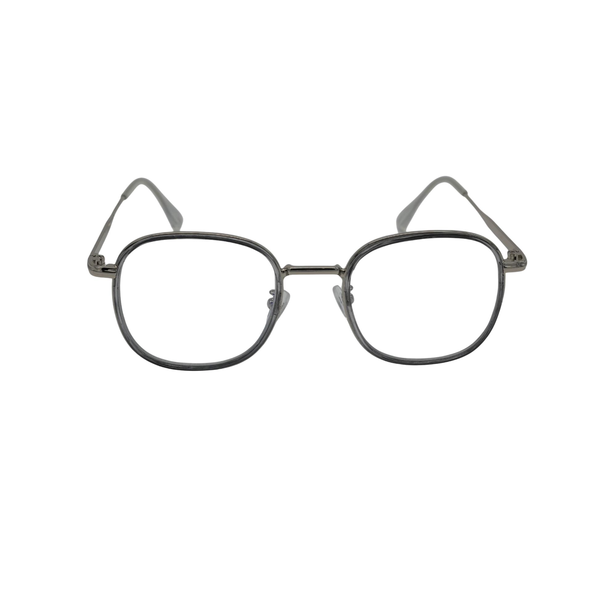 Mavi Ekran Koruma Gözlüğü – Metal Frame Silver Grey