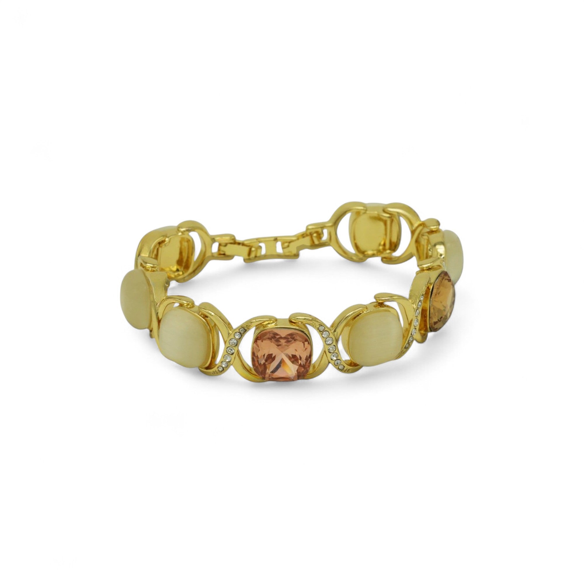 Champagne Swirl Bracelet