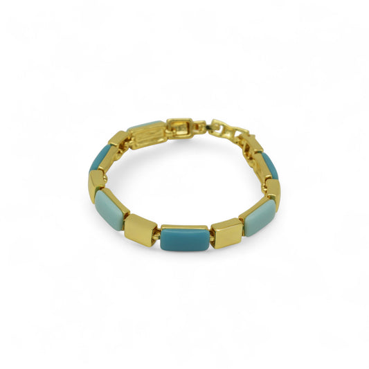 Aqua Mosaic Bracelet
