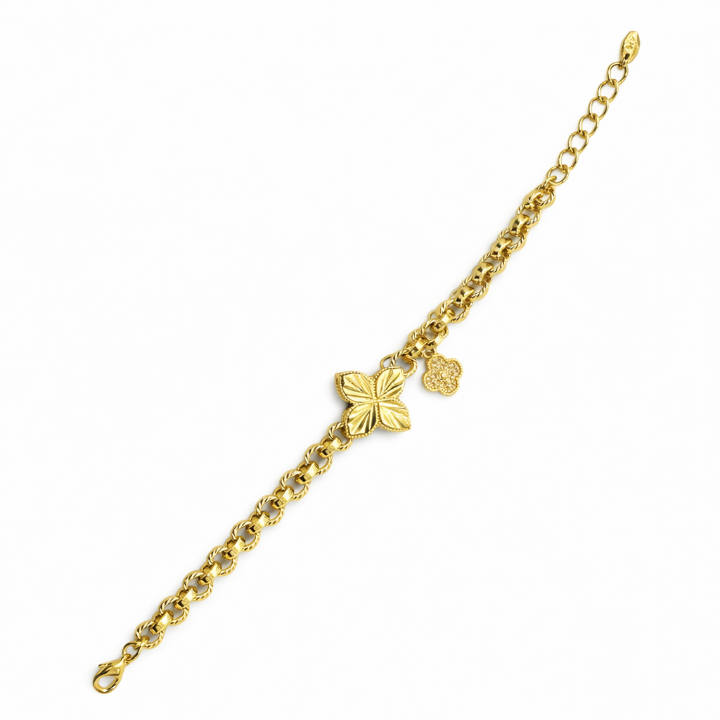 Fleur Gold Bileklik