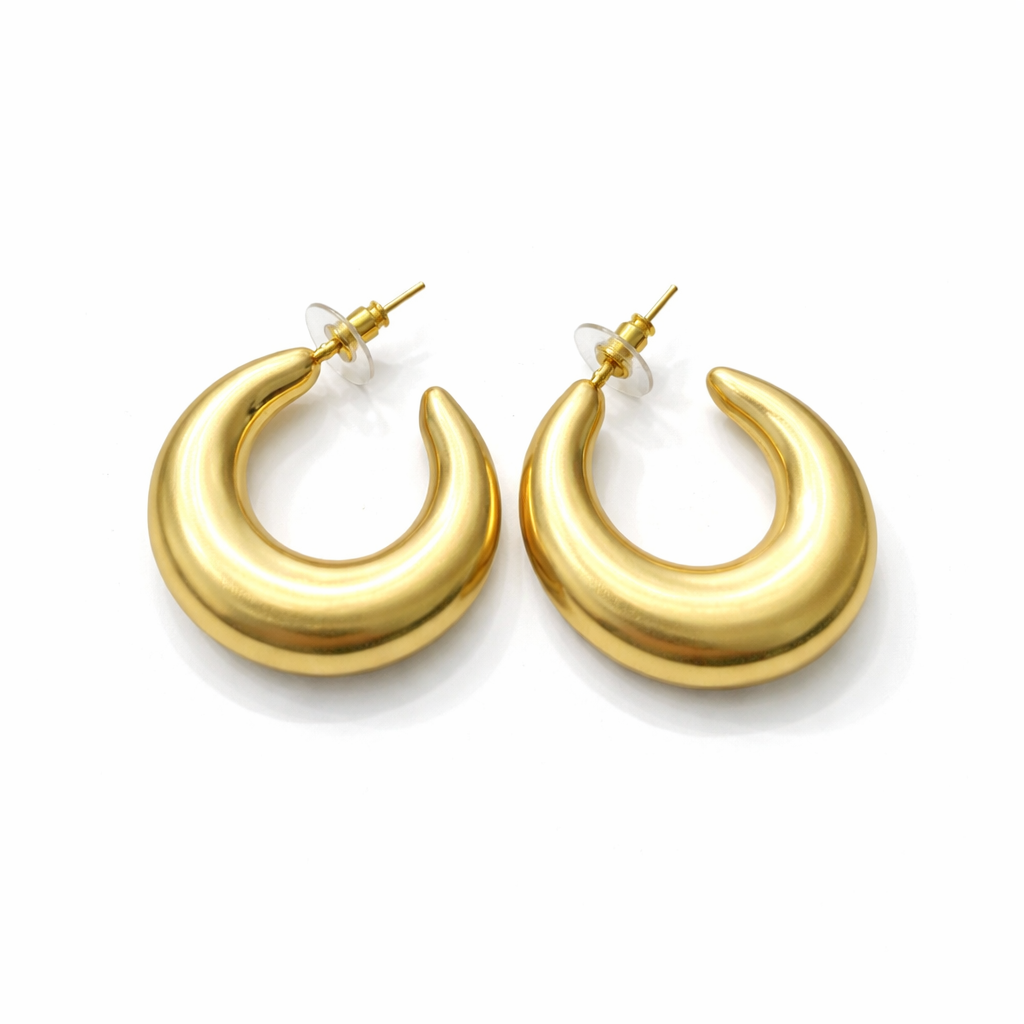 Aurelia Gol Halka Küpe