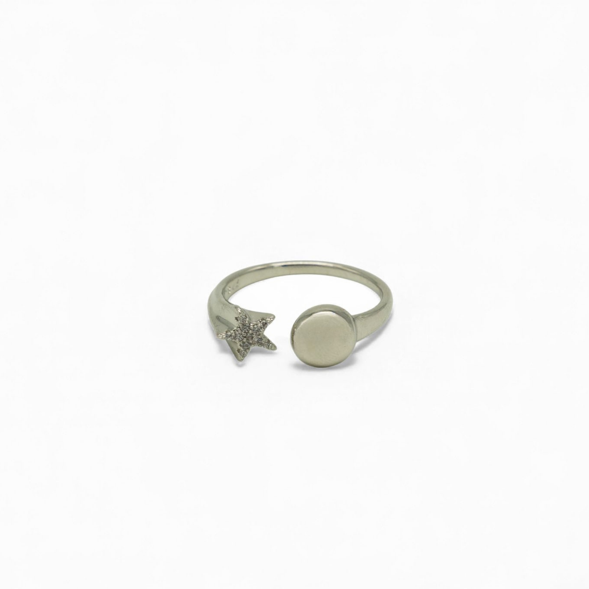 Luna Star Açık Form Yüzük