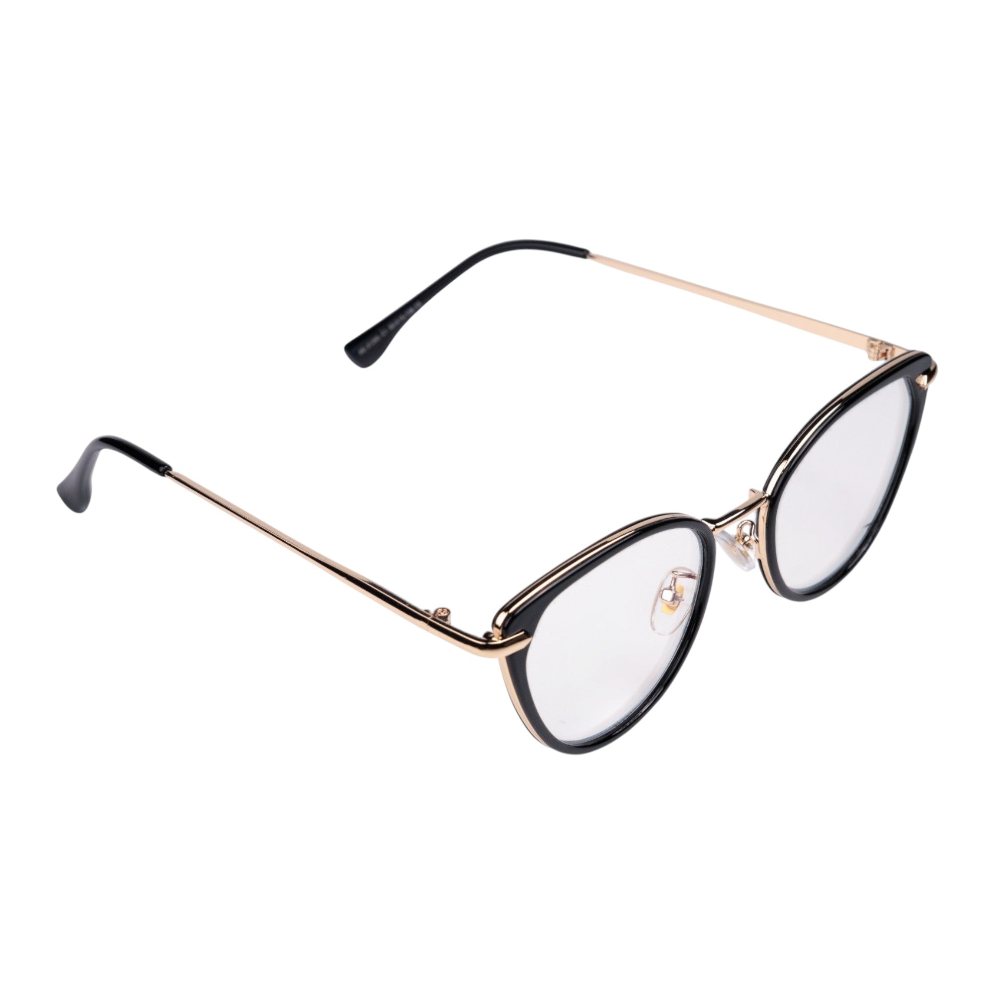 Mavi Ekran Koruma Gözlüğü – Cateye Metal Gold Black