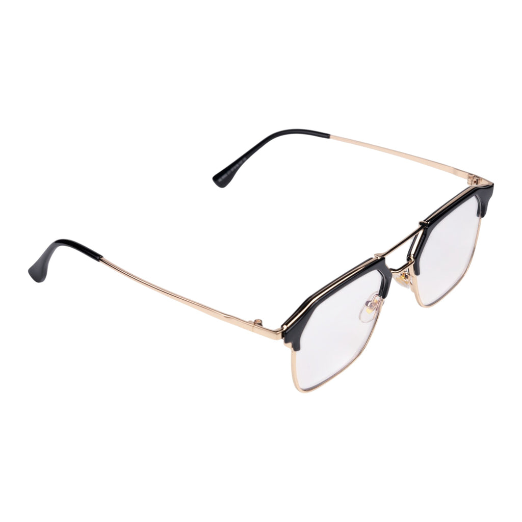 Mavi Ekran Koruma Gözlüğü – Browline Gold Black