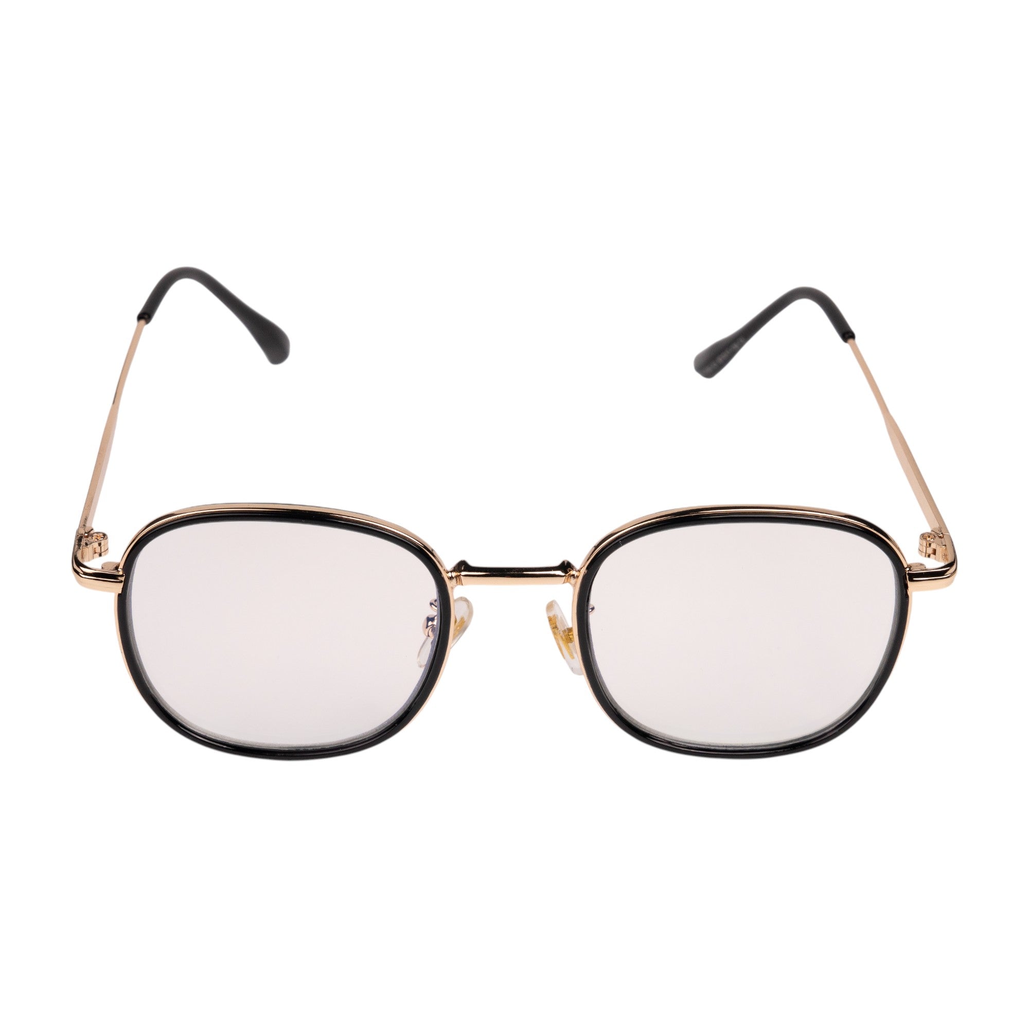 Mavi Ekran Koruma Gözlüğü – Metal Frame Gold Black