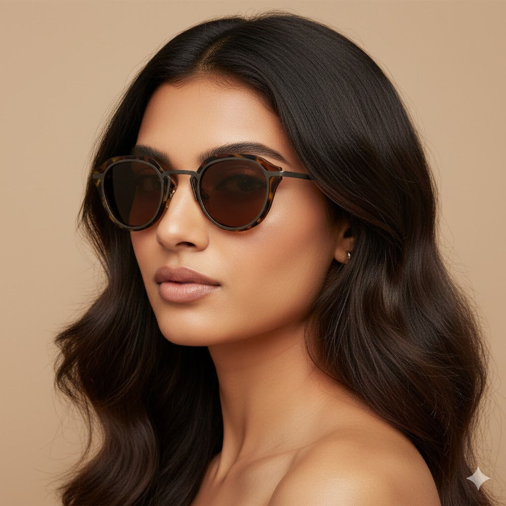 Blush Leopar Gözlük