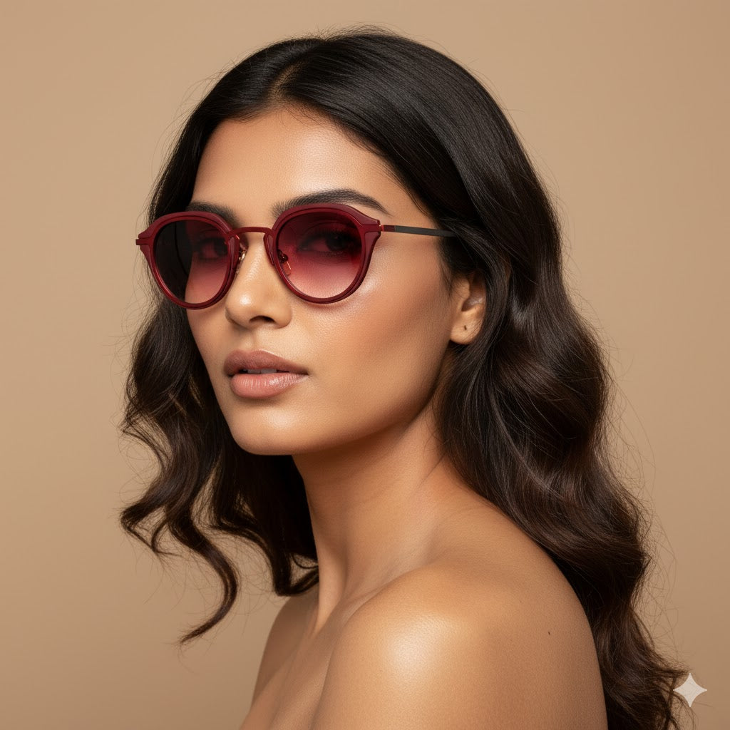 Blush Bordo Gözlük