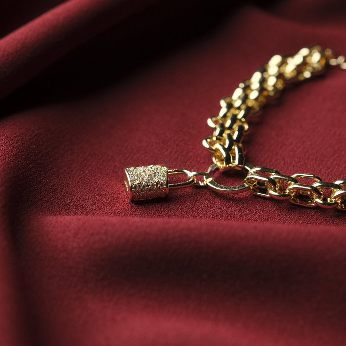 Zincir & Kilit Bileklik