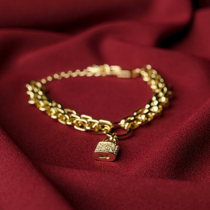 Zincir & Kilit Bileklik