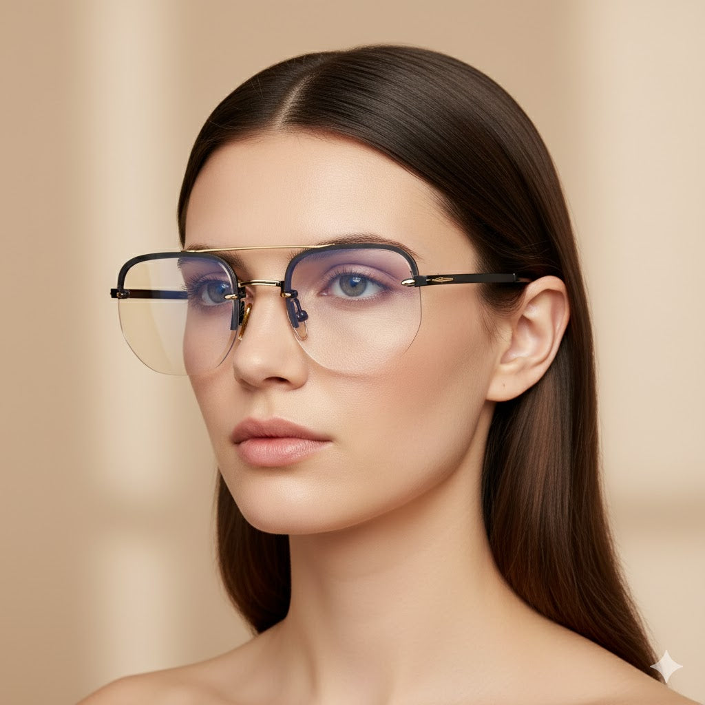 Mavi Ekran Koruma Gözlüğü - Spectra Siyah Gold Gözlük