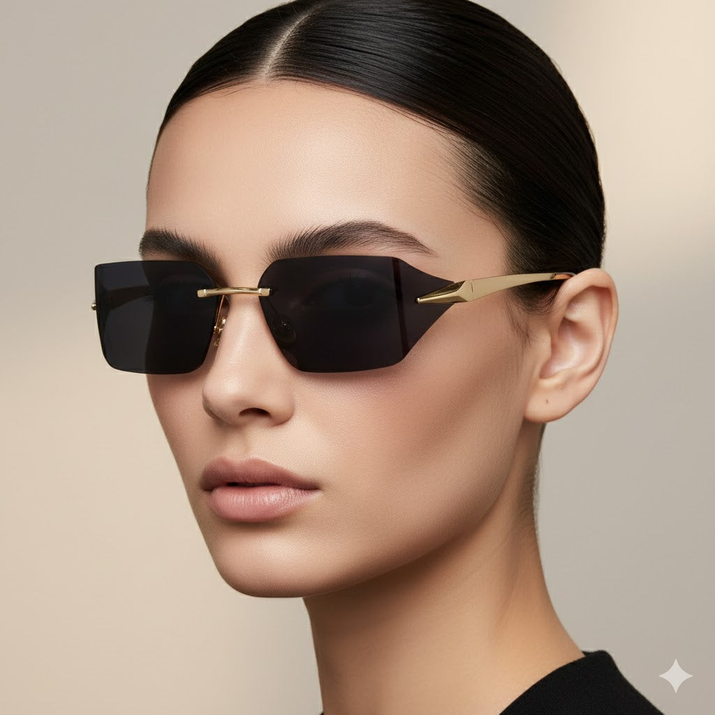 Velora Siyah Gold Gözlük